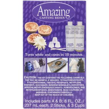Imagem de Kit de resina fundida Incrível de cura rápida para fabricação de moldes de 480 ml