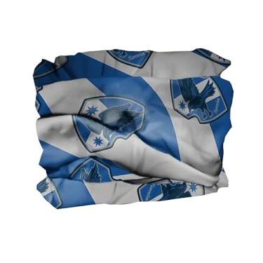 Imagem de Spoontiques Envoltórios para cabelo e rosto, bandana multifuncional, faixa de cabeça, cachecol, polaina de pescoço, balaclava, Ravenclaw, 23 x 45 x 0,3 cm, 19868