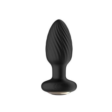 Imagem de Plug Anal com Vibração e Giro 360  7 Modos, Recarregável USB, Silicone