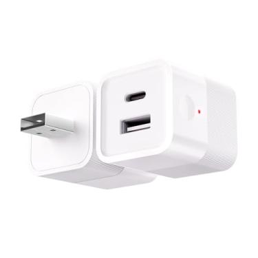 Imagem de MHCOZY Adaptador USB Micro WIFI Tuya, interruptor de tomada Smart 5-12V DC, temporizador remoto para seu dispositivo USB por aplicativo de telefone, compatível com Alexa Google Home