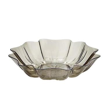 Imagem de cesta de frutas Bandeja de frutas 3 peças, bandeja para sala de estar, casa, lanche simples, escritório, mesa de centro comercial, bandeja para doces, moderna, leve, estilo luxuoso, bandeja de frutas