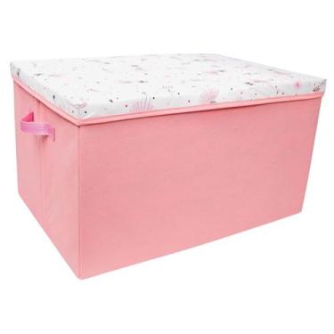 Imagem de Cesto bau bailarina porta brinquedo infantil montessoriana - Organican