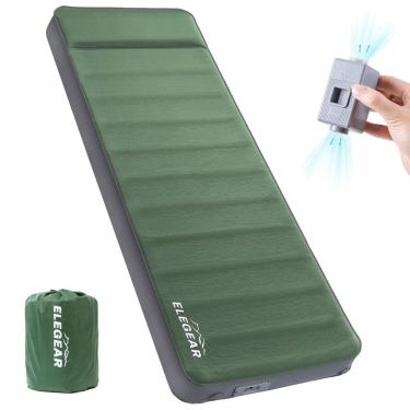 Imagem de Colchão de acampamento Elegear Air & Foam autoinflável com bomba