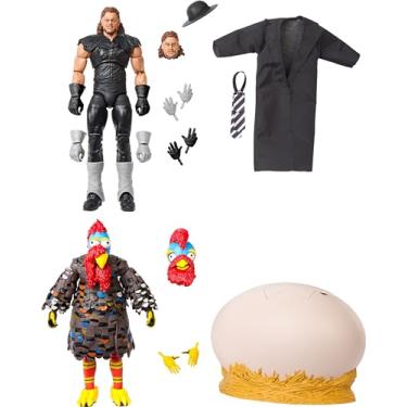 Imagem de Mattel WWE Action Figure 2-Pack Ultimate Edition Survivor Series 1990 Undertaker & Gobbledy Gooker Collectibles with Interchangeable Accessories, Extra Heads & Swappable Hands (Amazon Exclusive)