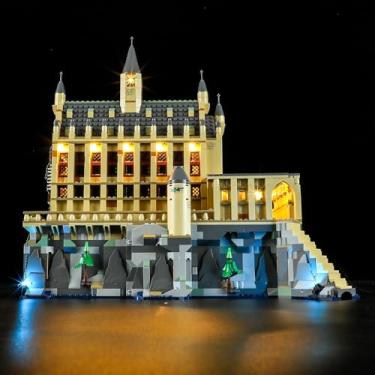 Imagem de BRIKSMAX Led Light Kit for Lego-76435 Hogwarts Castle The Great Hall - Compatible with Lego Harry Potter Building Set- Not Include Lego Set