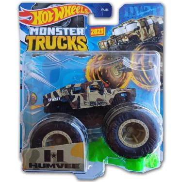 Imagem de Carrinho Hot Wheels Monster Truck 1:64 Original - Mattel Fyj44 Humvee