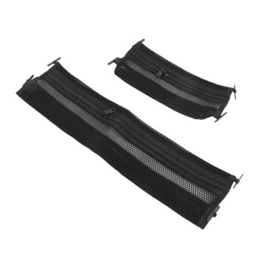 Imagem de Rede de Armazenamento do Painel Com Material de Nylon Resistente para Defensor HD5 HD7 HD8 HD9 HD10, Instalação Fácil, Itens Seguros, Preto, 2pcs
