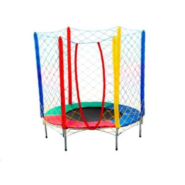 Imagem de Pula pula cama elastica 1,44m suporta 80 kg - TRAMPOLIM BRINQUEDOS