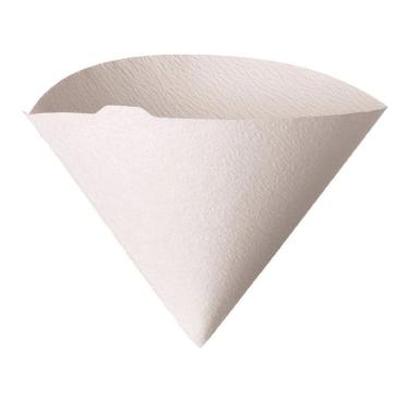 Imagem de Filtro Branco Para Hario V60 Tamanho 02 - 100 Unidades