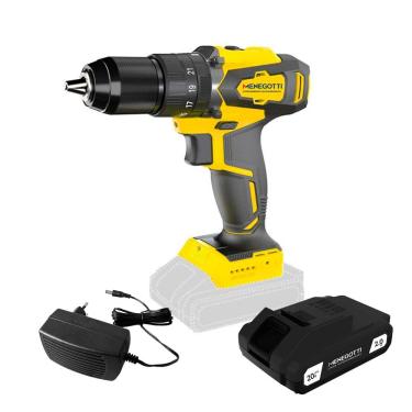 Imagem de Parafusadeira Furadeira 1/2" 13mm 2Ah 20V Brushless MFI20 Menegotti