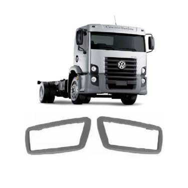 Imagem de Par Moldura Maçaneta Interna Vw Worker Delivery Titan Tracto