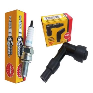 Imagem de Vela De Ignição + Cachimbo Intruder 125 2007 Em Diante - NGK
