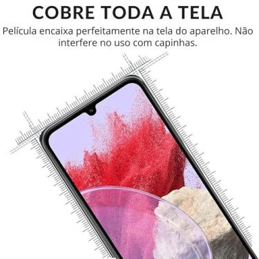 Imagem de Capa Carteira Para Galaxy M34 Capinha Flip Case + Película de Vidro Temperado 3D