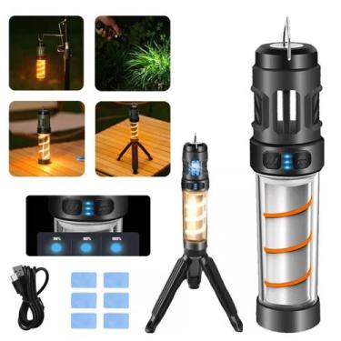 Imagem de Lanterna Led Repelente Emergencia Mata Mosquito Camping - TATUDEBOA