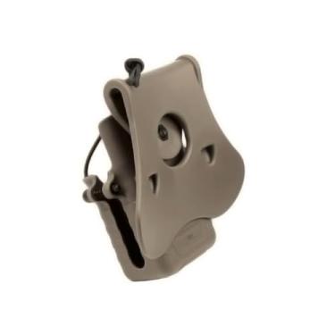 Imagem de AM-RHF Suporte Tático para Rádio, 360° Ajustável, Compatível com Baofeng UV-5R UV-82 Motorola TLKR T82 Midland G7 G9, Polímero, Areia