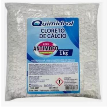 Imagem de Anti mofo Cloreto De Cálcio Pérolas 1 Kg - QUIMIDROL