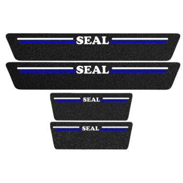 Imagem de Kit Soleira Protetora Porta Premium Blue PVC Seal 2024 2025 - Jhow Ade