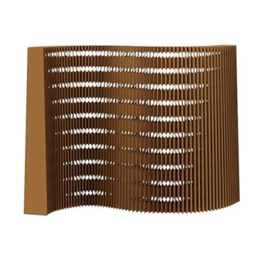 Imagem de Biombos e Divisórias Divisória De Ambiente Dobrável Moderna, Divisória De Papel, Divisória De Parede Flexível Portátil, Tela De Privacidade Independente Para Sala De Estar, Quarto, Escritório(Brown,30