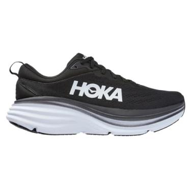 Imagem de HOKA ONE ONE Tênis de caminhada feminino, 35, Preto/branco e preto, 37