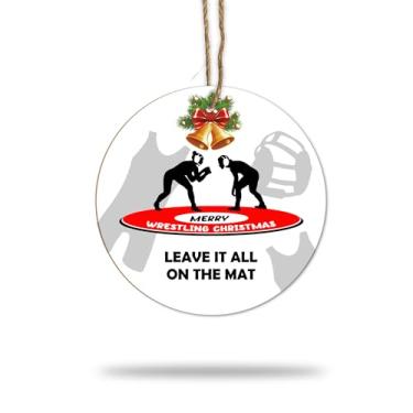 Imagem de Ornamento de Natal de luta livre do ensino médio 2025, enfeite de árvore de luta livre, ornamentos de luta livre para meninas, mulheres, enfeites de Natal para lutadores, mulheres, treinadoras e fãs
