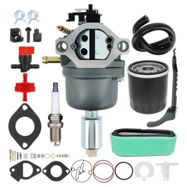 Imagem de Carburador serve para Briggs & Stratton 799727 698620 791886 690194 499153 498061 287707 28777 28N707 28N777 28P777 28Q77 77 14 hp 15hp 16hp 17hp 18hp motor Intek com filtro de ar e filtro de óleo