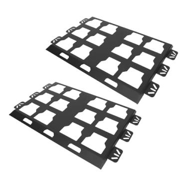 Imagem de Jiawu Placa de Montagem de Embalagem Compatível Com Caixa de Ferramentas de Embalagem, Caixa de Ferramentas de Armazenamento Base de Montagem Em Metal na Parede ou Piso para