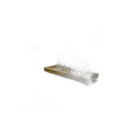 Imagem de Bandeja Dourada Espelhada Luxo Decoração 50X30 - Inova