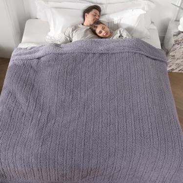 Imagem de Cobertor Aquecido King Size, Cobertor Elétrico King Size Controle Duplo com 5 Níveis de Aquecimento e 10 Horas de Desligamento Automático, Cobertor Elétrico Aquecido com Certificação ETL, Presente