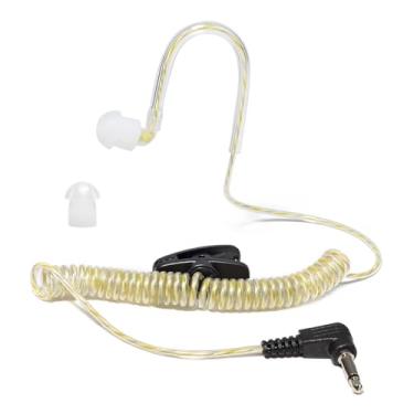 Imagem de HYSHIKRA Fone De Ouvido Armadura Balanceada Vigilância 3,5 Mm, Somente Para Escuta Walkie-Talkies, Transceptor Presunto, Conectores Microfone Alto-Falante R
