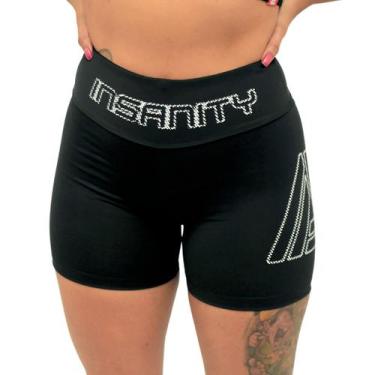Imagem de Short Feminino Suplex Fitness Insanity Summer, Preto, P