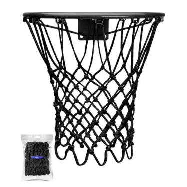 Imagem de Rede de basquete XXXYYY preta Outdoor Heavy Duty 200mL 2022