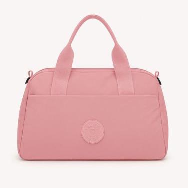 Imagem de Bolsa Feminina Transversal Reforçada De Nylon Academia Luxo - Alwy