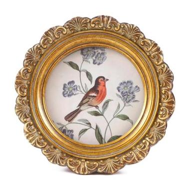 Imagem de Molduras para retratos LIHOLO Vintage 8x8cm Round Bronze Antique