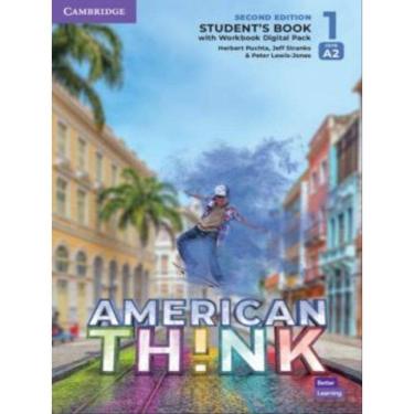 Imagem de American Think 1 Student´S Book With Workbook Digital Pack - Second Edition