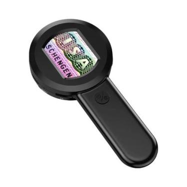 Imagem de Microscópio Digital UV Branco 100X Com Tela De 2 Polegadas, Lupa Para 