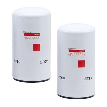 Imagem de Pacote com 2 filtros de combustível FF5825NN substitui 5365988, 5599456, DBF6776, BF46129, WF10515, FF5776 compatível com motores Cummins ISX11.9 ISX15.0 QSX11.9 X15 para Freightliner Peterbilt Ken