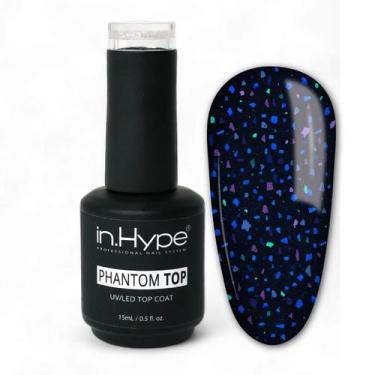 Imagem de Revestimento superior em gel para unhas IN.HYPE Gel Yuki Phantom UV/LE