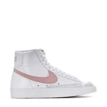 Imagem de Nike Blazer feminino vintage médio 77, Branco Oxford, rosa, branco, 35