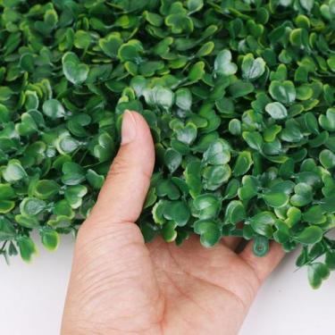 Imagem de Kit C/3 Placa Buchinho 60x40 Jardim Vertical Artificial Parede Verde P
