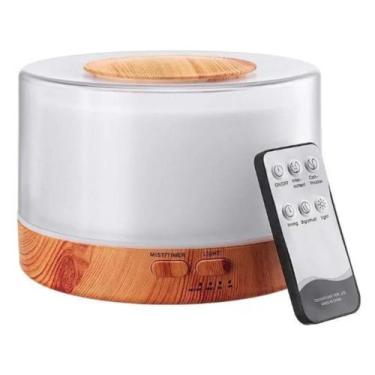 Imagem de Difusor Aromas, Umidificador Ar Ultrassônico 700ml 10Hr Rgb - B-max