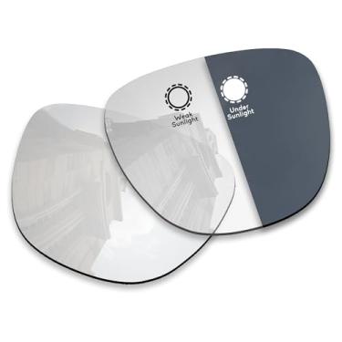 Imagem de Betterun Lentes de substituição fotocromáticas transparentes para óculos inteligentes Ray-Ban Meta Wayfarer (Gen 2) RW4012 53 mm