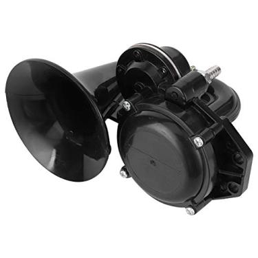 Imagem de aqxreight Buzina Fanfarra 12/24V 120dB Trompete para Carro Caminhão Ônibus Van 12V Veículos 24V Seu Melhor T HornFanfare HornAir Horn12V/ HornSnail Trumpet120dB Horn