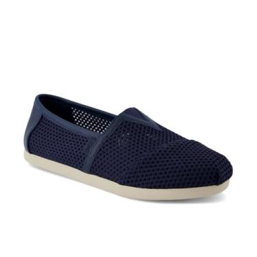 Imagem de TOMS Tênis feminino Alpargata Slip-On, Azul-marinho 1, 37