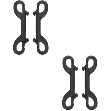 Imagem de ULTECHNOVO 3 5 Polegadas Ganchos De Pressão De Parafuso De Dupla Capacidade De Carga De 110 Libras Gatilho De Alta Resistência De Cães/Balde De Água/Ração