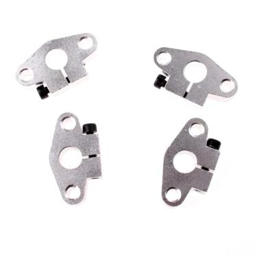 Imagem de 4 peças SHF8 SHF10 SHF12 SHF16 8 mm 10 mm 12 mm 16 mm Suporte de eixo linear de alumínio para peças de impressora 3D de mesa (SHF16)