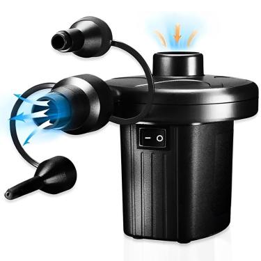 Imagem de Bomba De Ar Eletrica Compressor Portatil Inflaveis Para Colchões Boia-Masculino