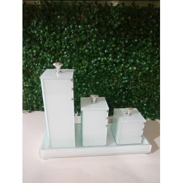 Imagem de Trio organizador com bandeja - Claudia Bandejas 