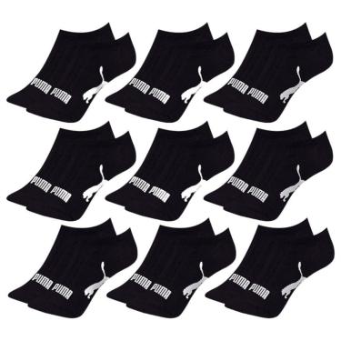 Imagem de Kit 9 Pares de Meias Puma Sapatilha Esportiva Feminino