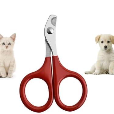 Imagem de Cortador De Unha Pet Tesoura Para Cachorros Gatos E Aves Pratico