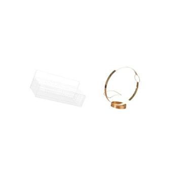 Imagem de Fenteer Elegante Organizador de Exibição de Garrafas de Vinho de Metal para Bebidas Alcoólicas com Prateleiras de Armazenamento Artísticas E Design Sofisticad